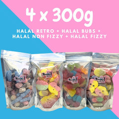 4 x 300g Pick n Mix Bags for £15!