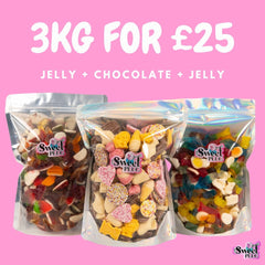3KG FOR £25! Jelly + Jelly+ Chocolate Snack Sweet
