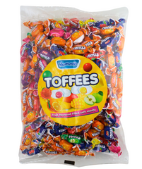 Yummy Centre Filled Fruit Toffees 1kg