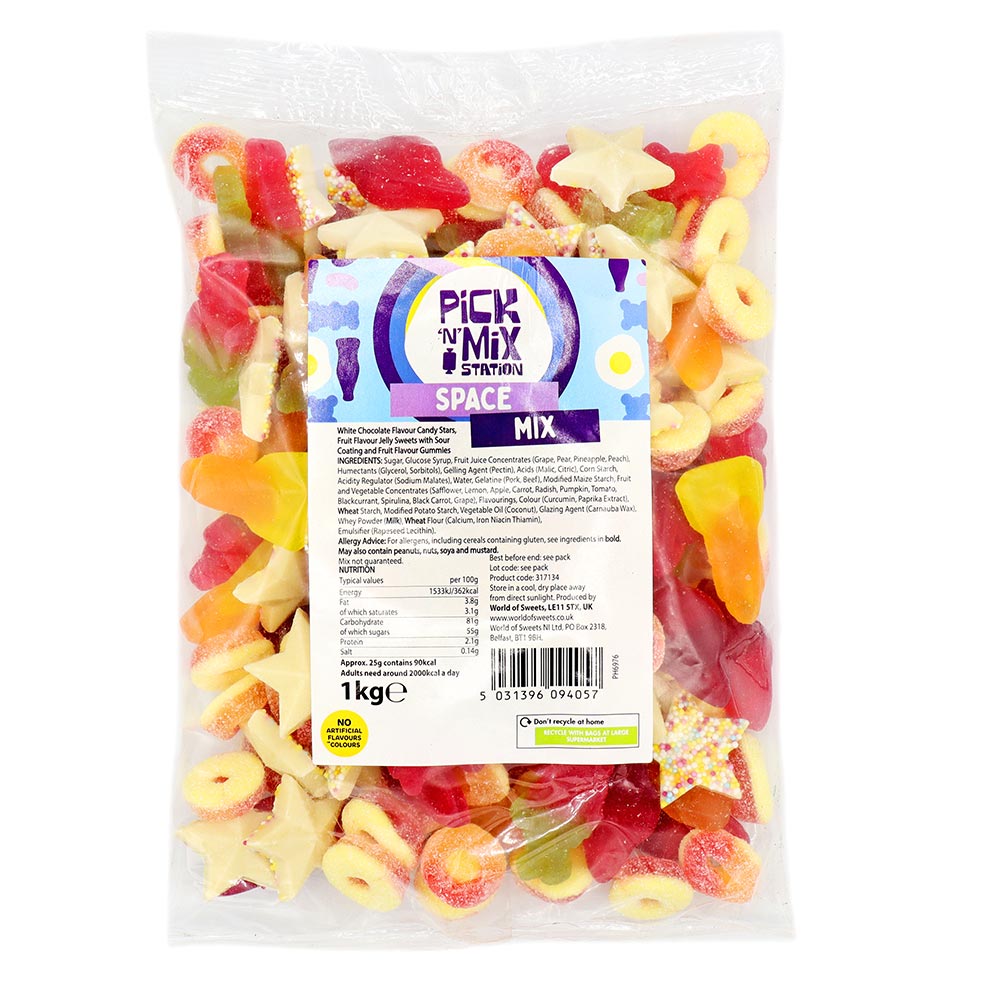 Pick n Mix Station Space Mix Bag 1kg